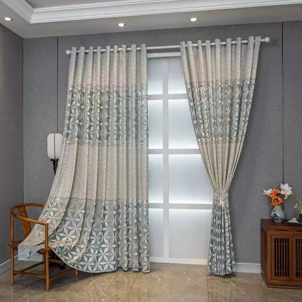 Hollow Out Design Heavy Curtain, 1 Count Easy Installation Simple Style Window Curtain, Home Decorative Curtain for Living Room Balcony Bedroom Dining Room, Home Decoration Curtain, Home Textile, Net Curtains Window, Interior Decoration Accessories