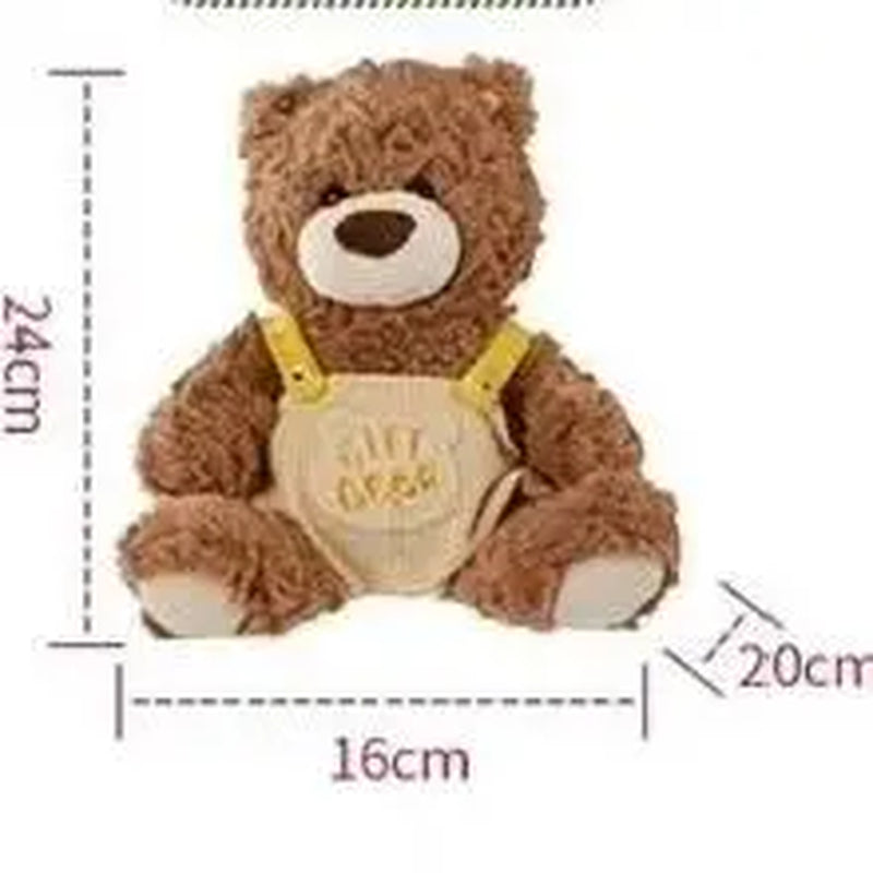 【Holiday Gift】Gifford Bear Series Holiday Tree Sitting Position Plush Doll for Holiday Decor Collection Gift-Giving,Holiday & Holiday Haul Festive Decoration