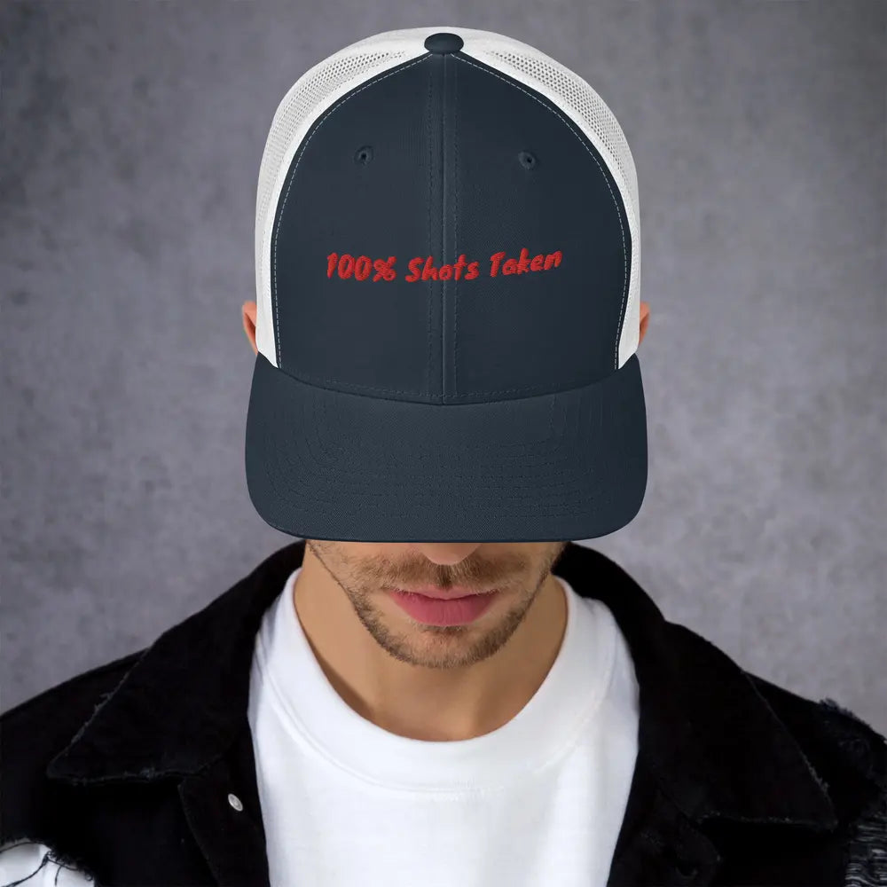 100% Shots Taken Trucker Cap