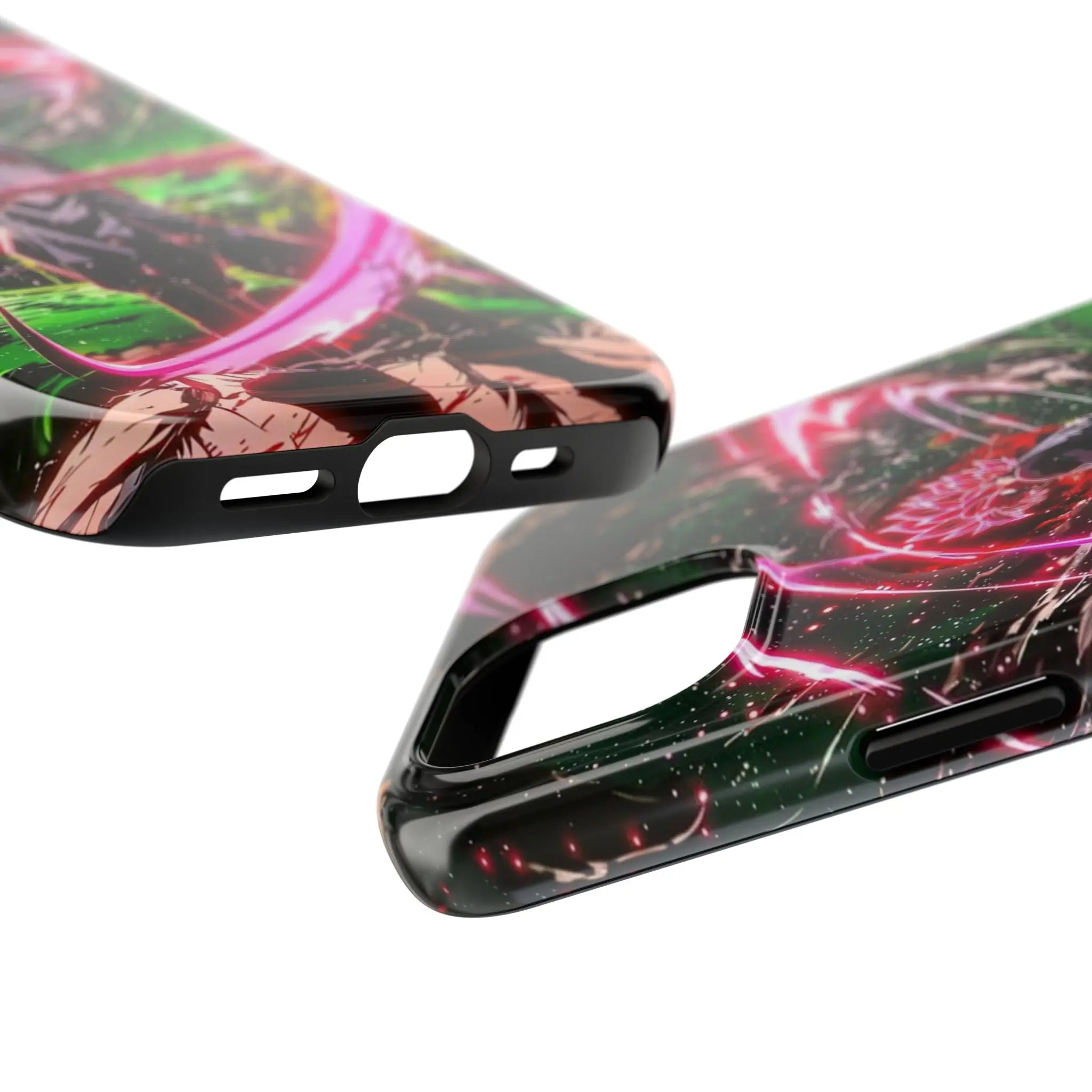 Saiyan Warrior Anime Phone Case – Super Power Fighter Protective Cover for Iphone & Samsung