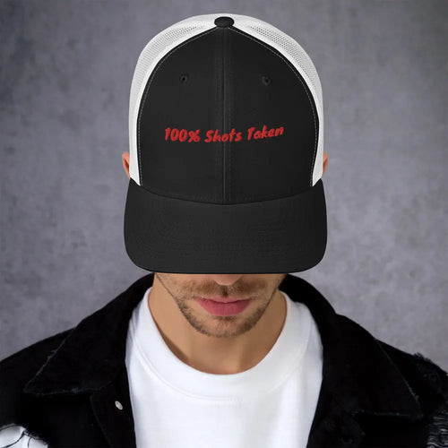 100% Shots Taken Trucker Cap