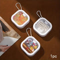 Mini Storage Box, 1 Count Portable Jewelry Storage Box, Multi-Function Storage Box for Jewelry, Hair Accessories, Small Items