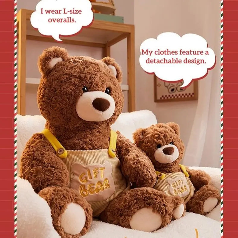【Holiday Gift】Gifford Bear Series Holiday Tree Sitting Position Plush Doll for Holiday Decor Collection Gift-Giving,Holiday & Holiday Haul Festive Decoration