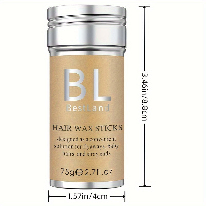 Styling Wax Stick, Flyaways Styling Wax Stick for Hair Edge Control, Hair Styling Stick for Kids' Hair