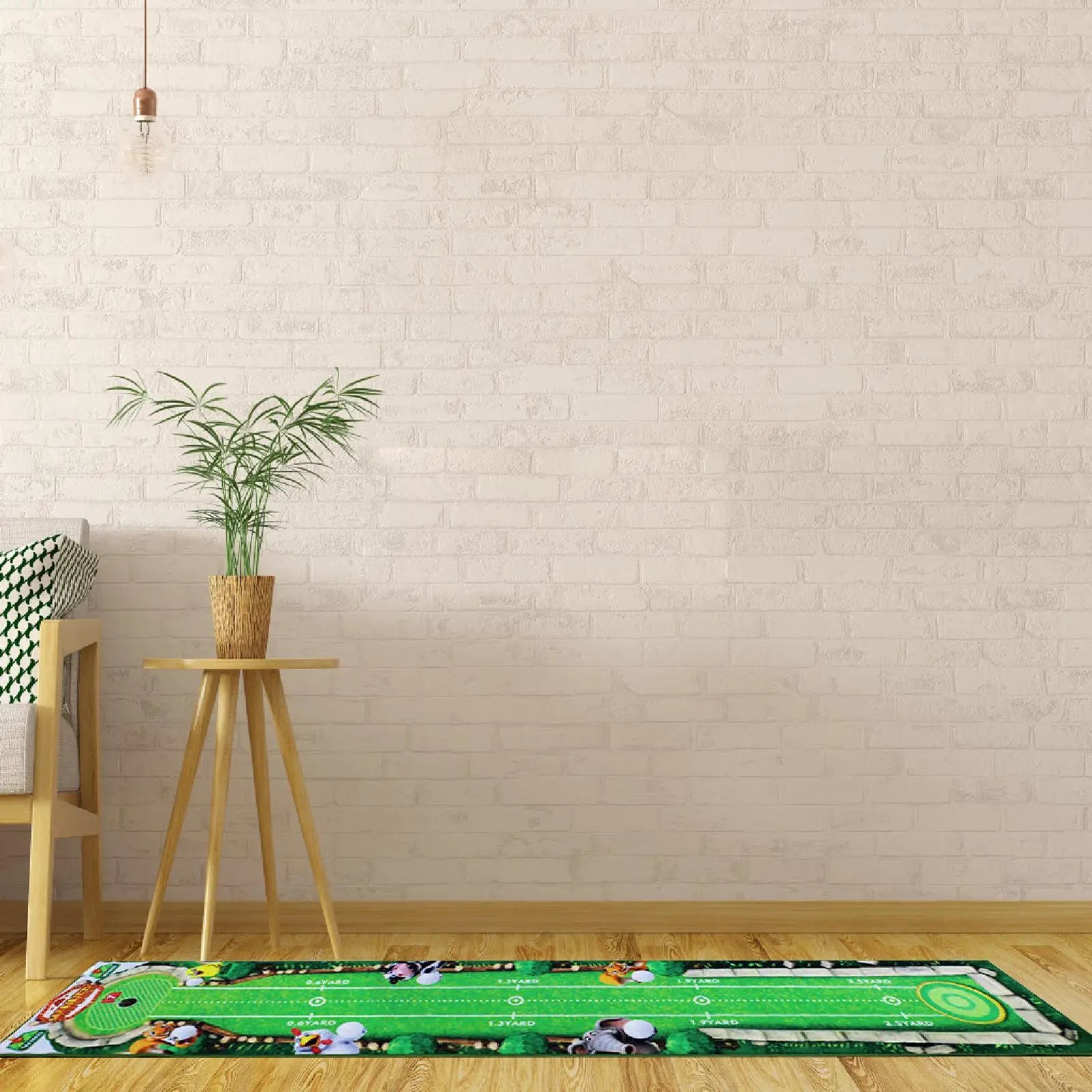 Golf Putting Mat Practical Golf Practice Mat for Park Office Indoor Outdoor