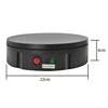 22cm Modern ABS Material Motorized Photograph Rotating Stand 360-Degree Multi-Angle Display with Remote Control for Promotions
