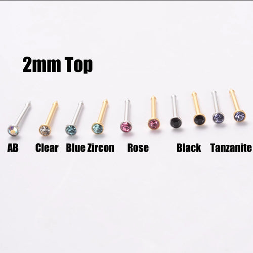 1PC Disposable Safe Sterile Piercing Unit For Nose Studs Flower Style Piercing Gun Piercer Tool Machine Body Piercing Jewelry