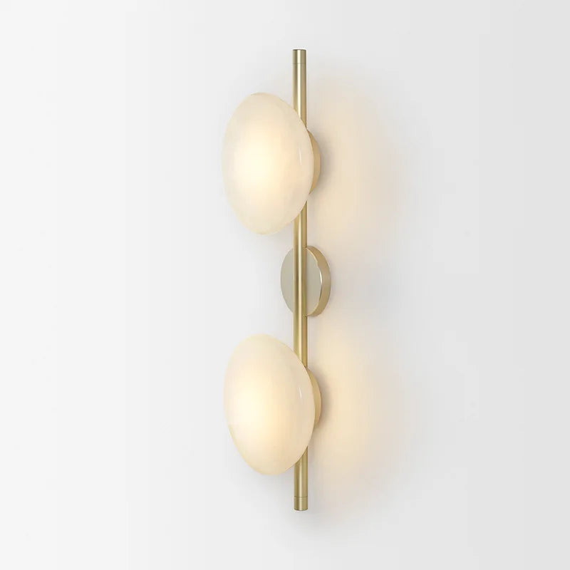 Nordic Modern Style Postmodern Background Wall Lamp LED Light Glass Hotel Art for Bedroom Bedside Staircase Corridor Bar