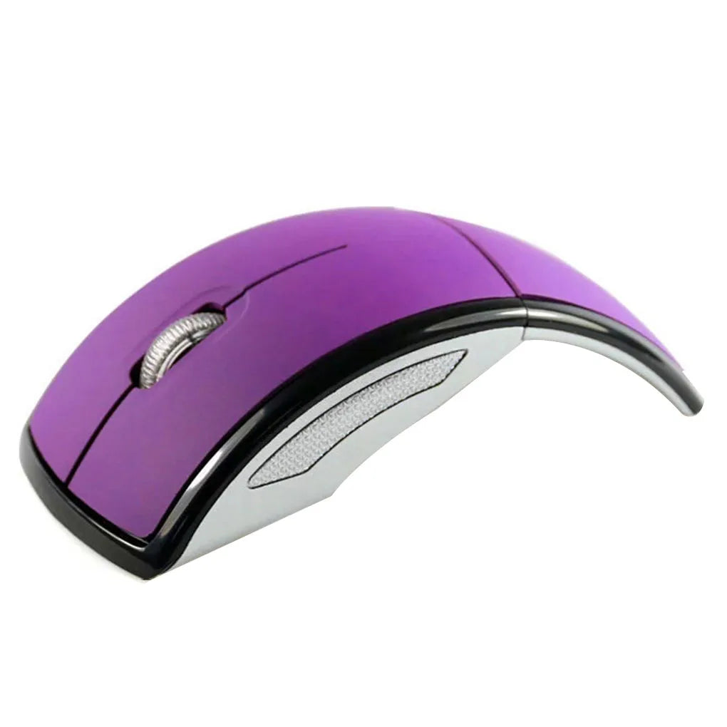Wireless Folding Mouse Gaming Work Replacement Mice Office PC Desktop