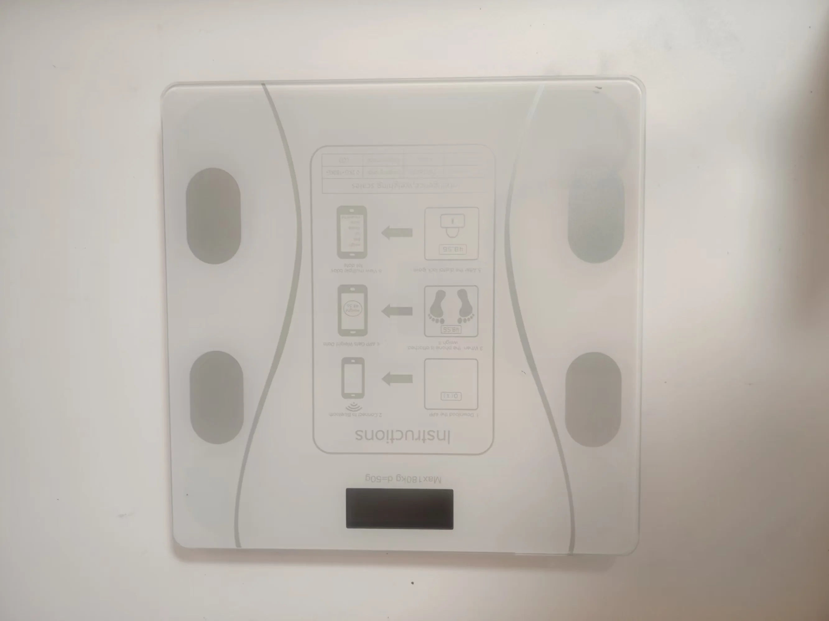 New Arrival 180kg Smart bluetooth BMI Function Digital Body Fat Electronic Bathroom Scale