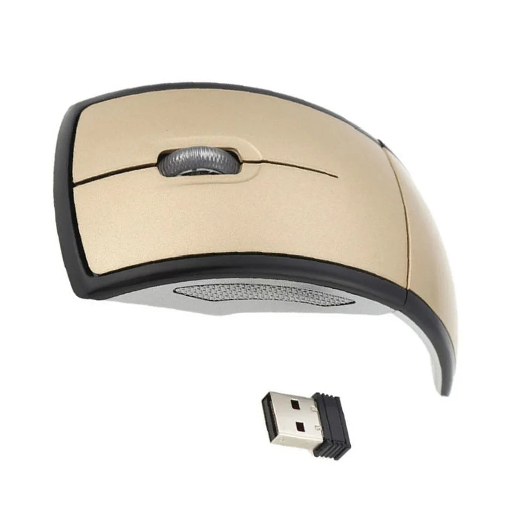 Wireless Folding Mouse Gaming Work Replacement Mice Office PC Desktop