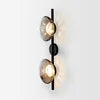 Nordic Modern Style Postmodern Background Wall Lamp LED Light Glass Hotel Art for Bedroom Bedside Staircase Corridor Bar