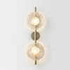 Nordic Modern Style Postmodern Background Wall Lamp LED Light Glass Hotel Art for Bedroom Bedside Staircase Corridor Bar