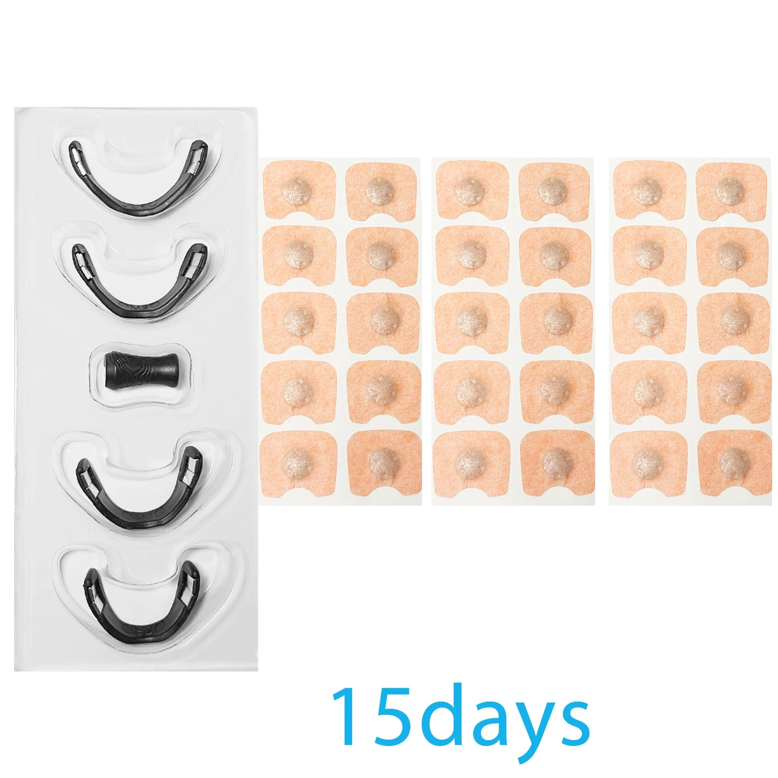 Nasal breathing dilators Magnetic Nasal Strips Increase Air Improve Sleep Quality Reduce Snoring