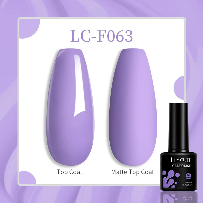 LILYCUTE 129-Color Gel Nail Polish 7ml