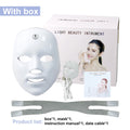 USB Charge 7 Colors Facial LED Mask LED Photon Therapy Beauty Mask Anti Aging Skin Rejuvenation Face Lifting Whitening Skin Care
