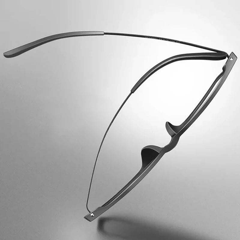 Pure Titanium Multifocal progressive reading glasses men women near and dual-use Anti-Blue Light automatic adjustment Eyewear