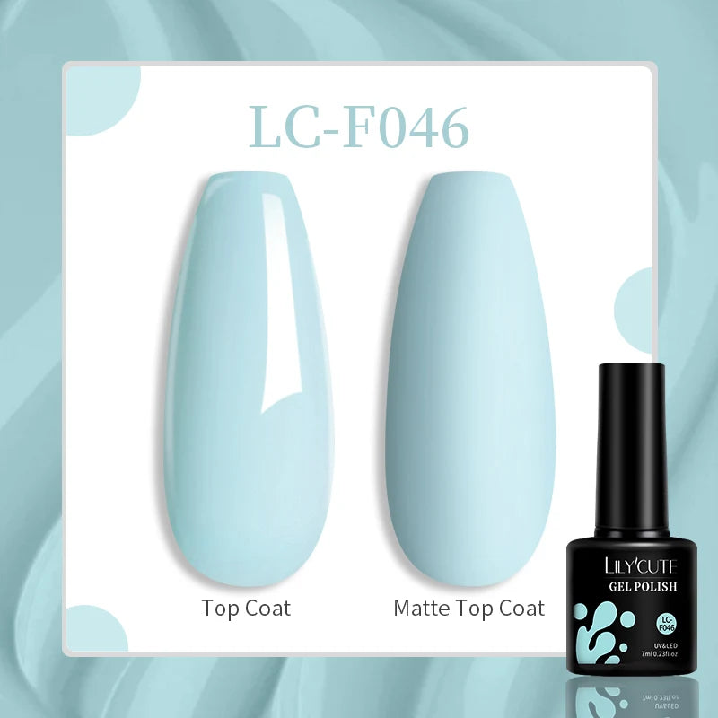 LILYCUTE 129-Color Gel Nail Polish 7ml