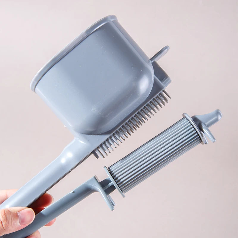 1pcs Professional Hair Dyeing Tool -2-in-1  Automatic Roller Comb Dye Salon Hair Care Plastic Salon Hairdressing Tool