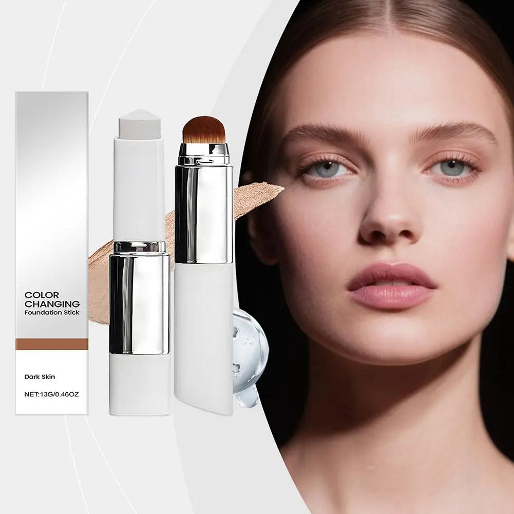 2-in-1 Color-Changing Foundation Stick – Lightweight, Moisturising & Natural Finish
