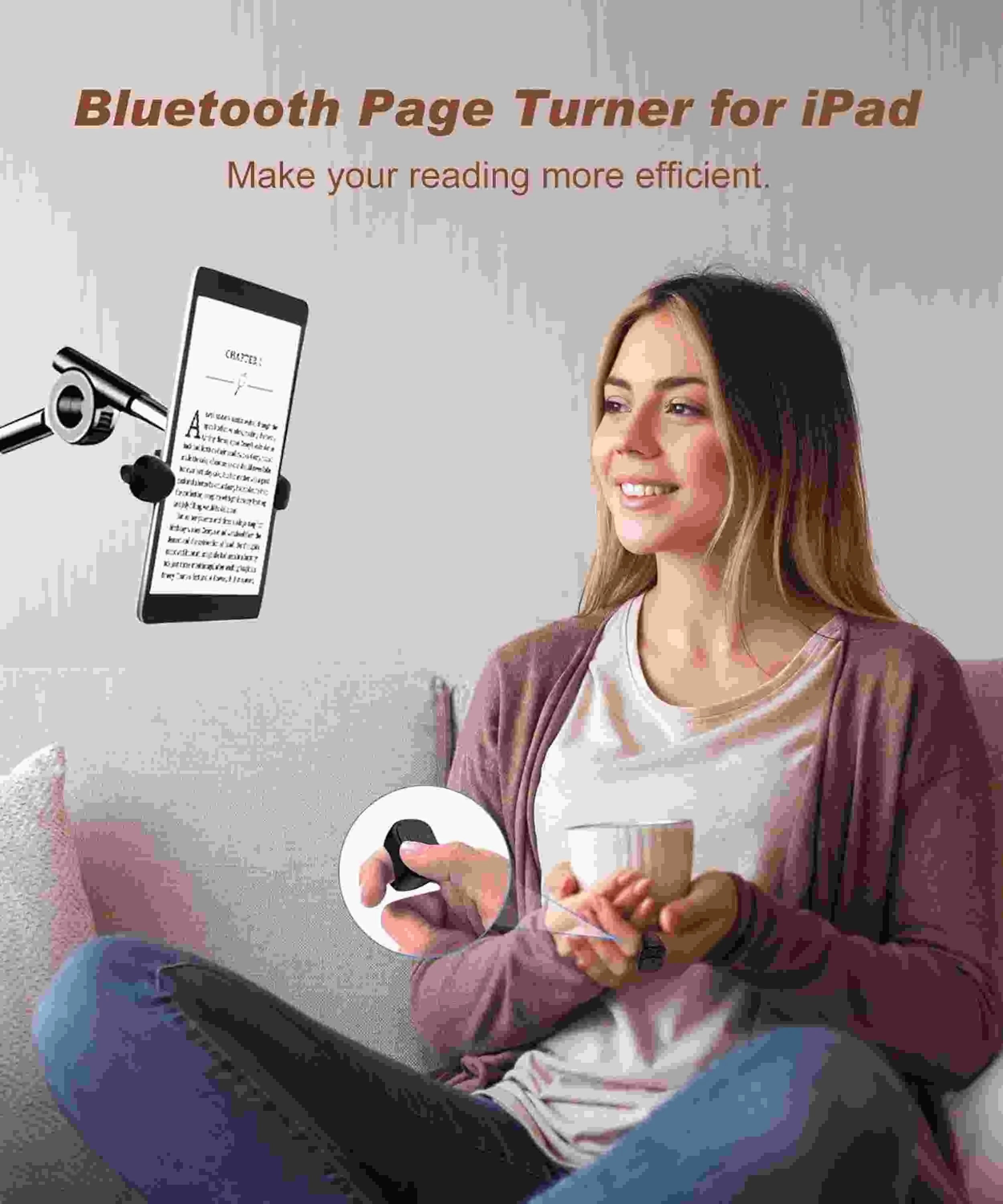 Bluetooth Page-Turning Ring Remote