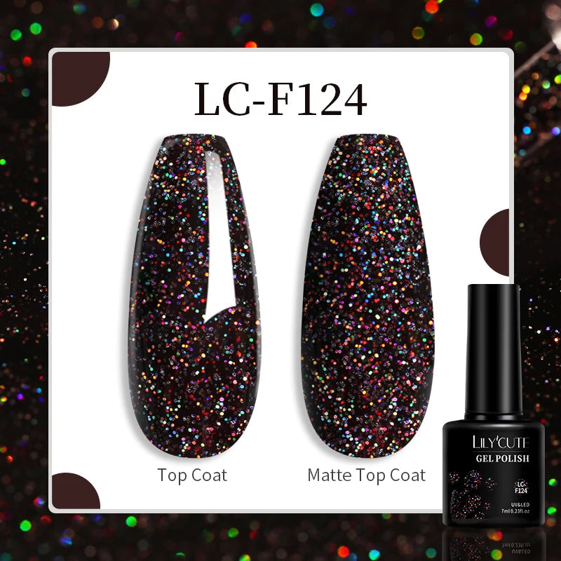 LILYCUTE 129-Color Gel Nail Polish 7ml