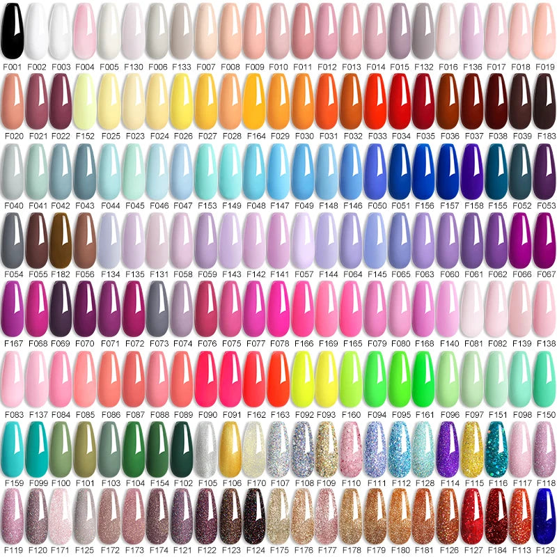 LILYCUTE 129-Color Gel Nail Polish 7ml