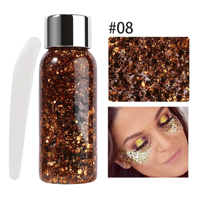 Eye Glitter Hair Body Art Glitter Body Multi-functional Makeup Decoration Party Festival