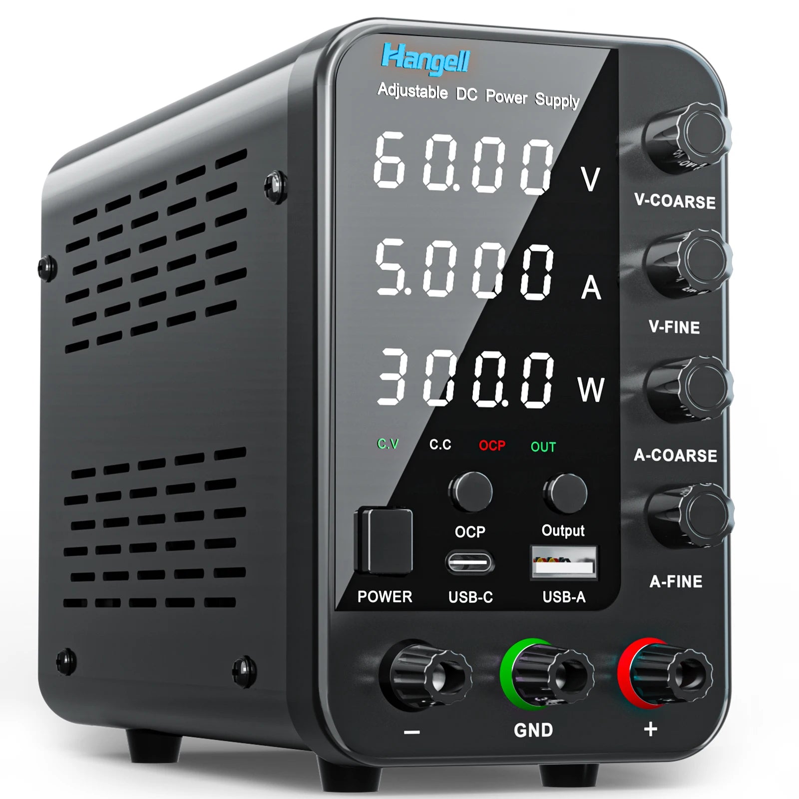 DC Lab Power Supply | 30V–120V Adjustable Voltage Regulator | Bench Switching Power Supply