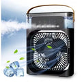 Portable Humidifier Fan AIr Conditioner Household Small Air Cooler Hydrocooling Portable Air Adjustment For Office 3 Speed Fan