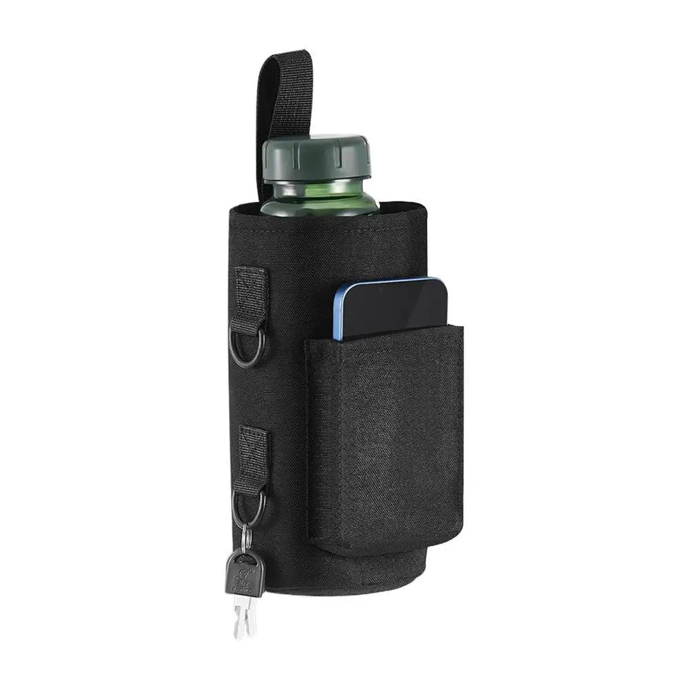 Magnetic Gym Water Bottle Bag – Hands-Free Sling Carrier for Workouts