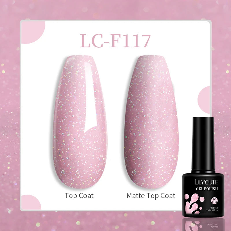LILYCUTE 129-Color Gel Nail Polish 7ml