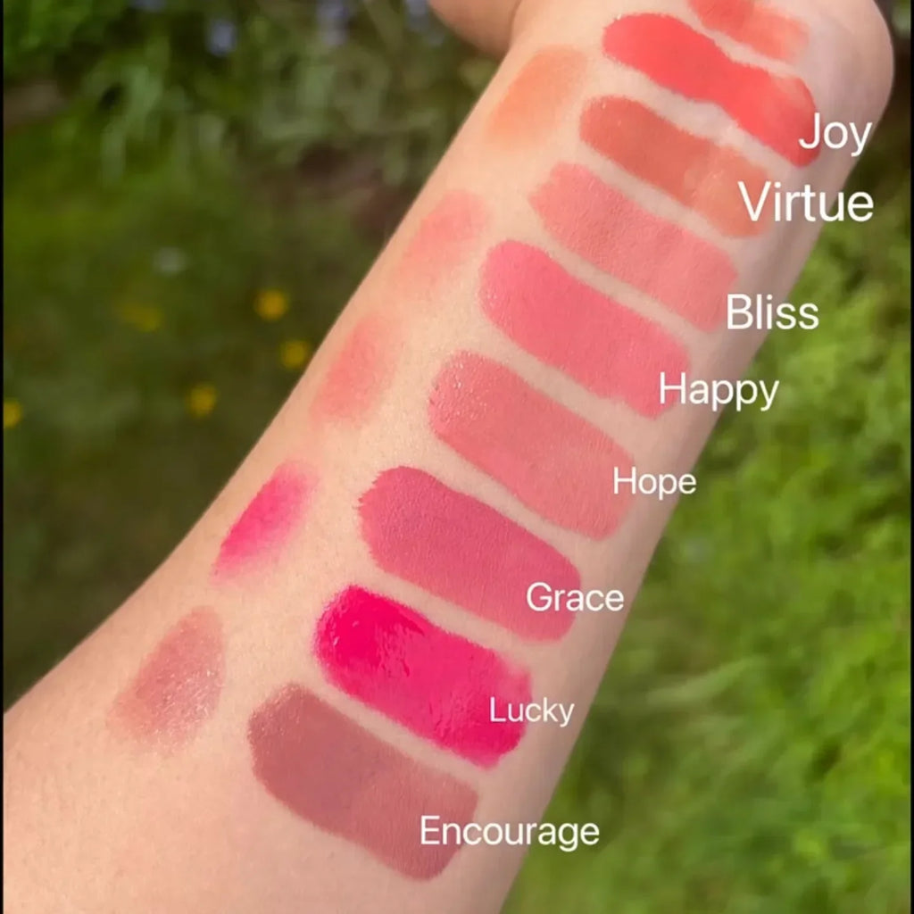 2025 Hot Makeup Lipstick Phone Case Moisturizer Lip Gloss Lines Lasting Nourishing Ins Hope Honesty Happy Wonder Joy with Box