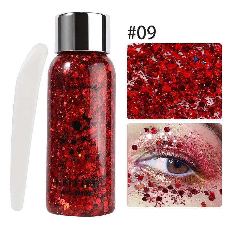 Eye Glitter Hair Body Art Glitter Body Multi-functional Makeup Decoration Party Festival