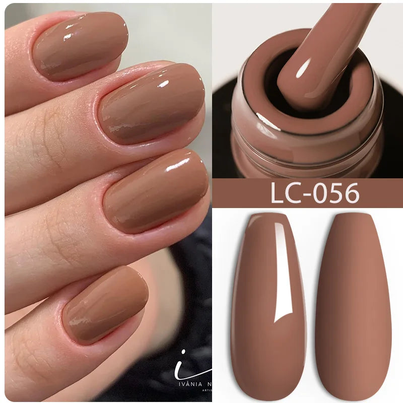 LILYCUTE 15ML Quick Extension Gel Nail Polish Milky White Clear Pink Color French Manicure Finger Prolong Nail Hard Gel Varnish