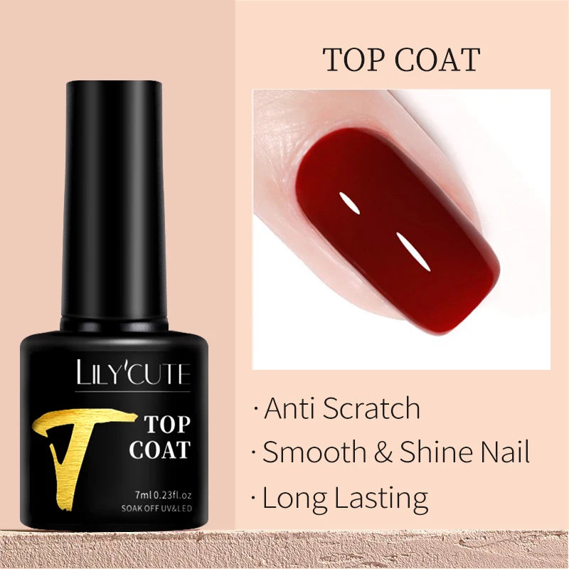 LILYCUTE 129-Color Gel Nail Polish 7ml