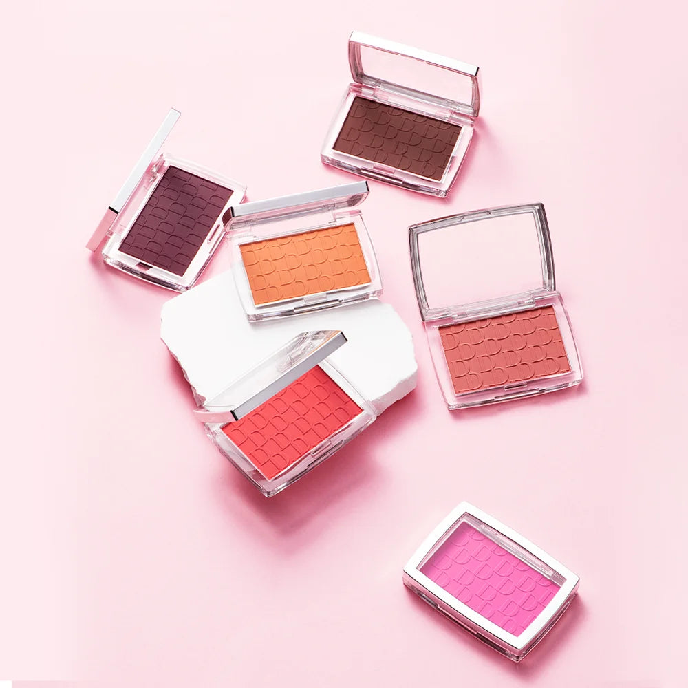 Matte Embossed Blush Palette – High Pigment Powder Blusher