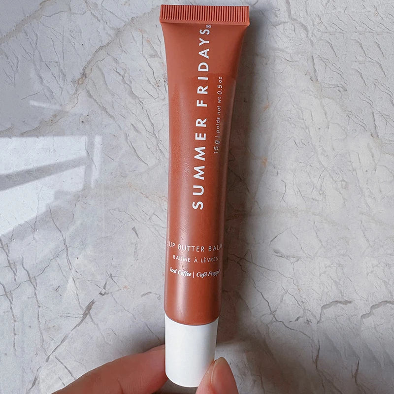 Original Summer Fridays Polypeptide Butter Lip Balm Liquid Hydrating Moisturizing Lip Gloss Cosmetics Lipstick Cosmetic Lip Care
