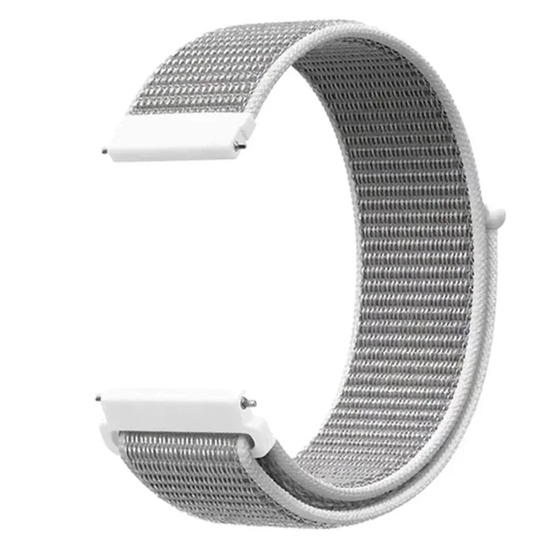 20mm 22mm Nylon Loop Strap For Garmin Forerunner 55 165 265 965 255 Active 5/Vivomove Trend/Vivoactive 5/Venu 3/2 Bracelet Belt