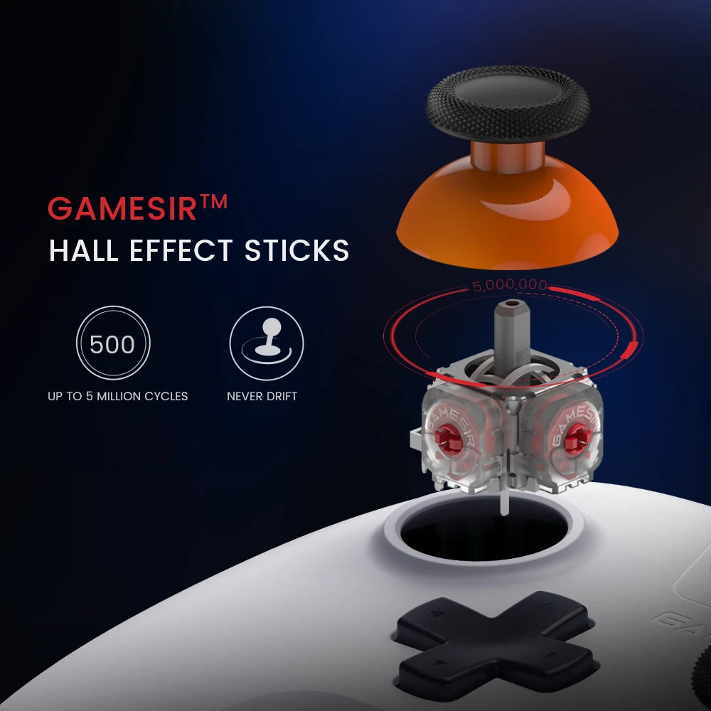 Gamesir Gamepads PC Switch 2 Controller Nova Lite Controle Hall Effective Joystick for Nintendo Switch Steam Android iOS Phone