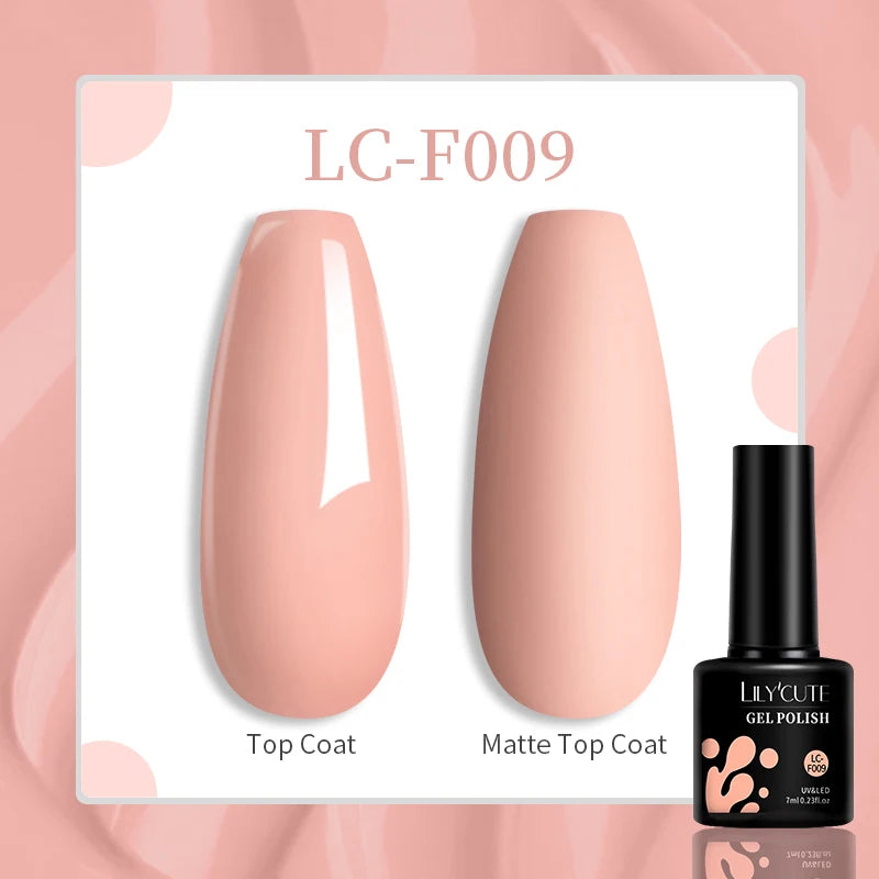 LILYCUTE 129-Color Gel Nail Polish 7ml