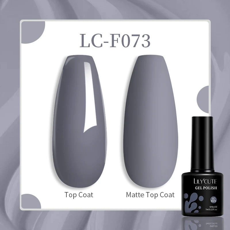 LILYCUTE 129-Color Gel Nail Polish 7ml