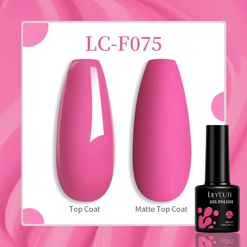 LILYCUTE 129-Color Gel Nail Polish 7ml