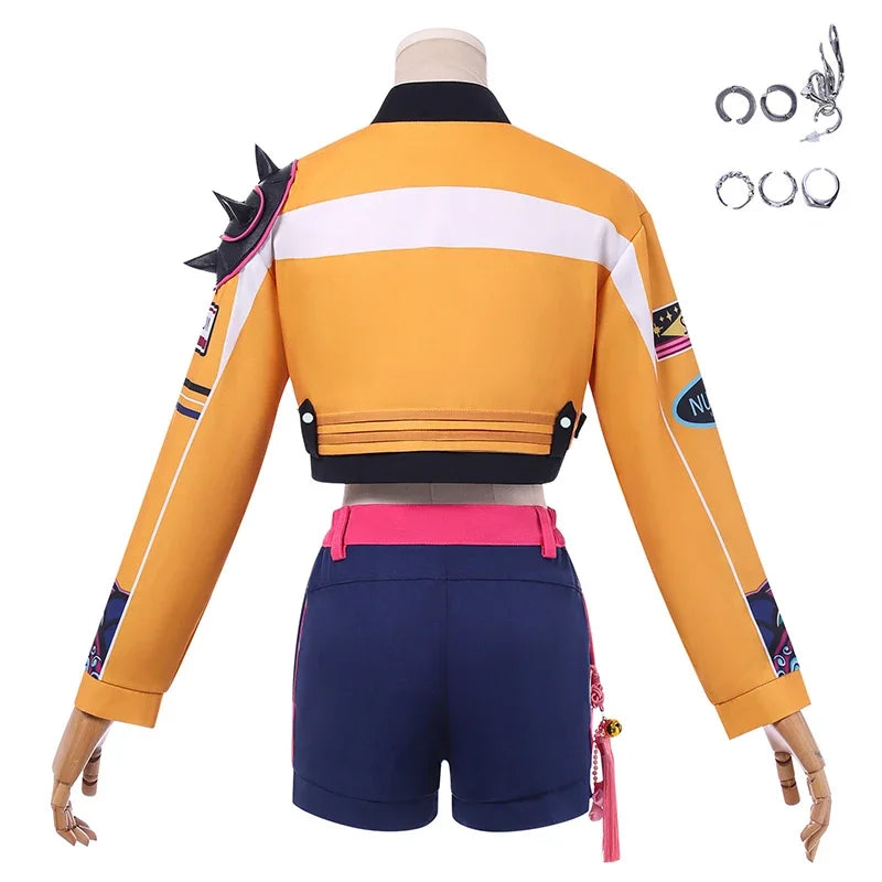 Rumi Cosplay Costume Set – KPop Halloween & Carnival Outfit for Women & Girls