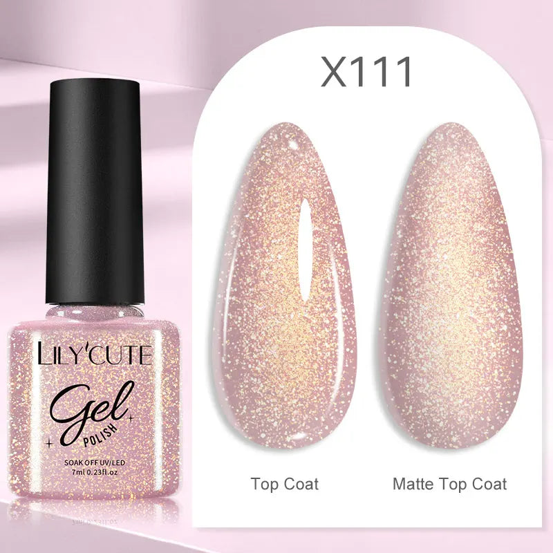 LILYCUTE 129-Color Gel Nail Polish 7ml