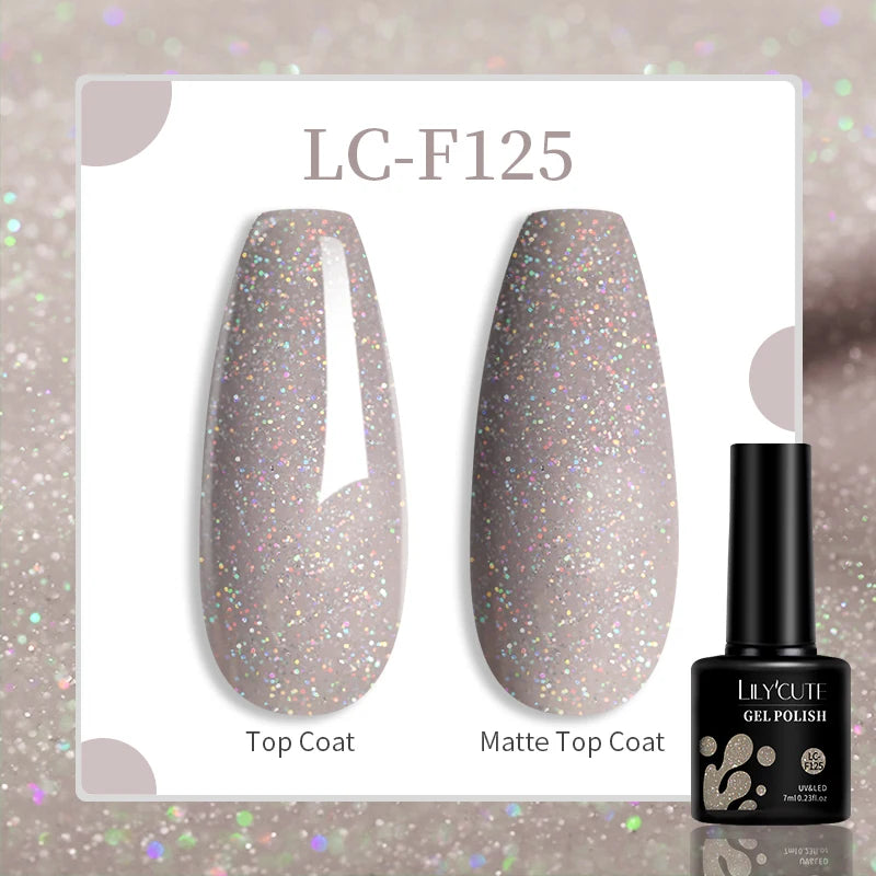 LILYCUTE 129-Color Gel Nail Polish 7ml