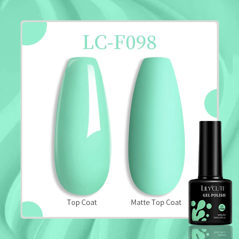 LILYCUTE 129-Color Gel Nail Polish 7ml
