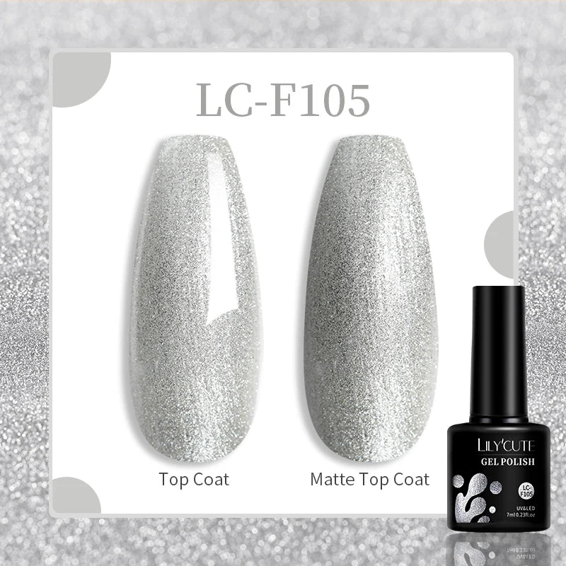 LILYCUTE 129-Color Gel Nail Polish 7ml