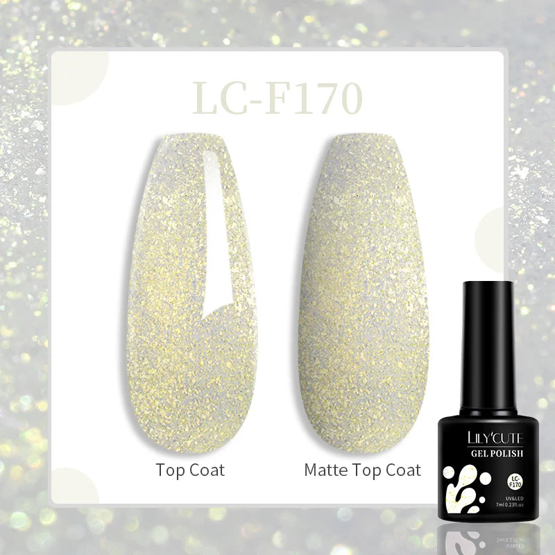 LILYCUTE 129-Color Gel Nail Polish 7ml