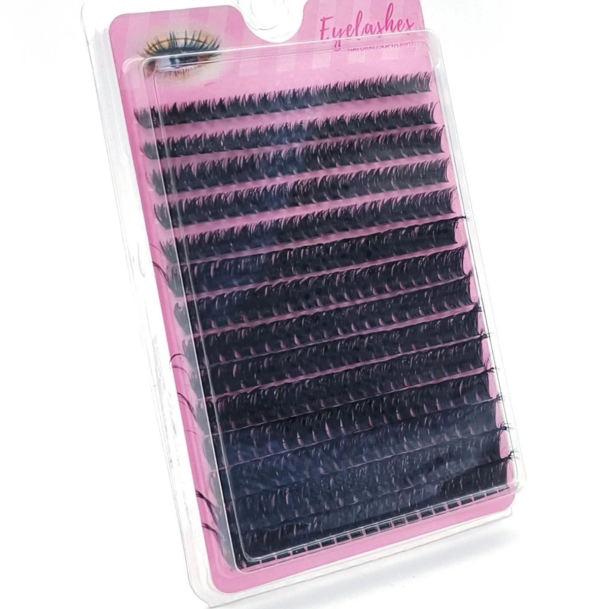 MJ 640pcs 30D/40D/50D/60D Individual Lashes Book Clusters Extensions False Eyelash DIY at Home Cluster Eyelash Extensions Makeup